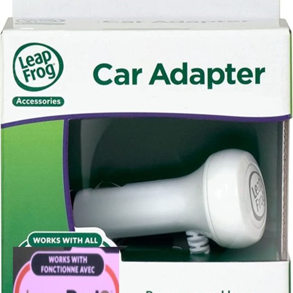 Leapfrog-Leappad 2/ Leapster GS Car Charger Charging 6ft Cable Adapter-Sealed - Picture 1 of 6